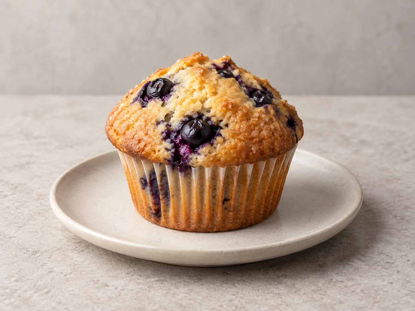 Editorial illustration of Blueberry Muffin