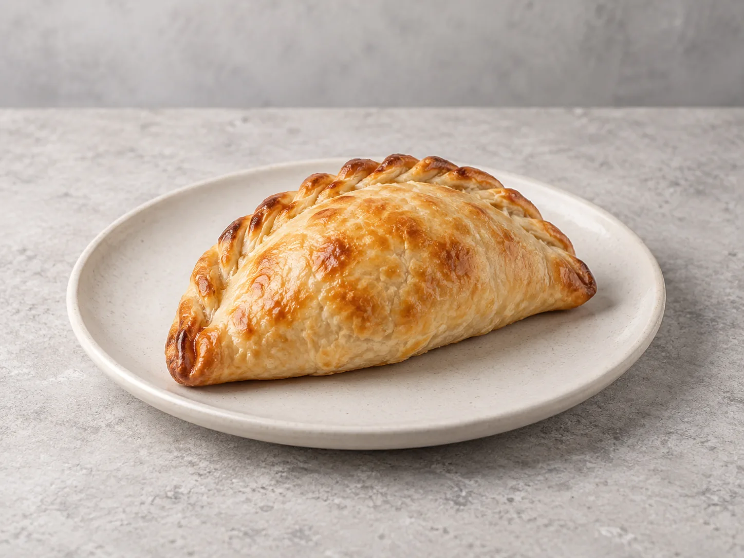 Editorial illustration of Ham & Cheese Empanada