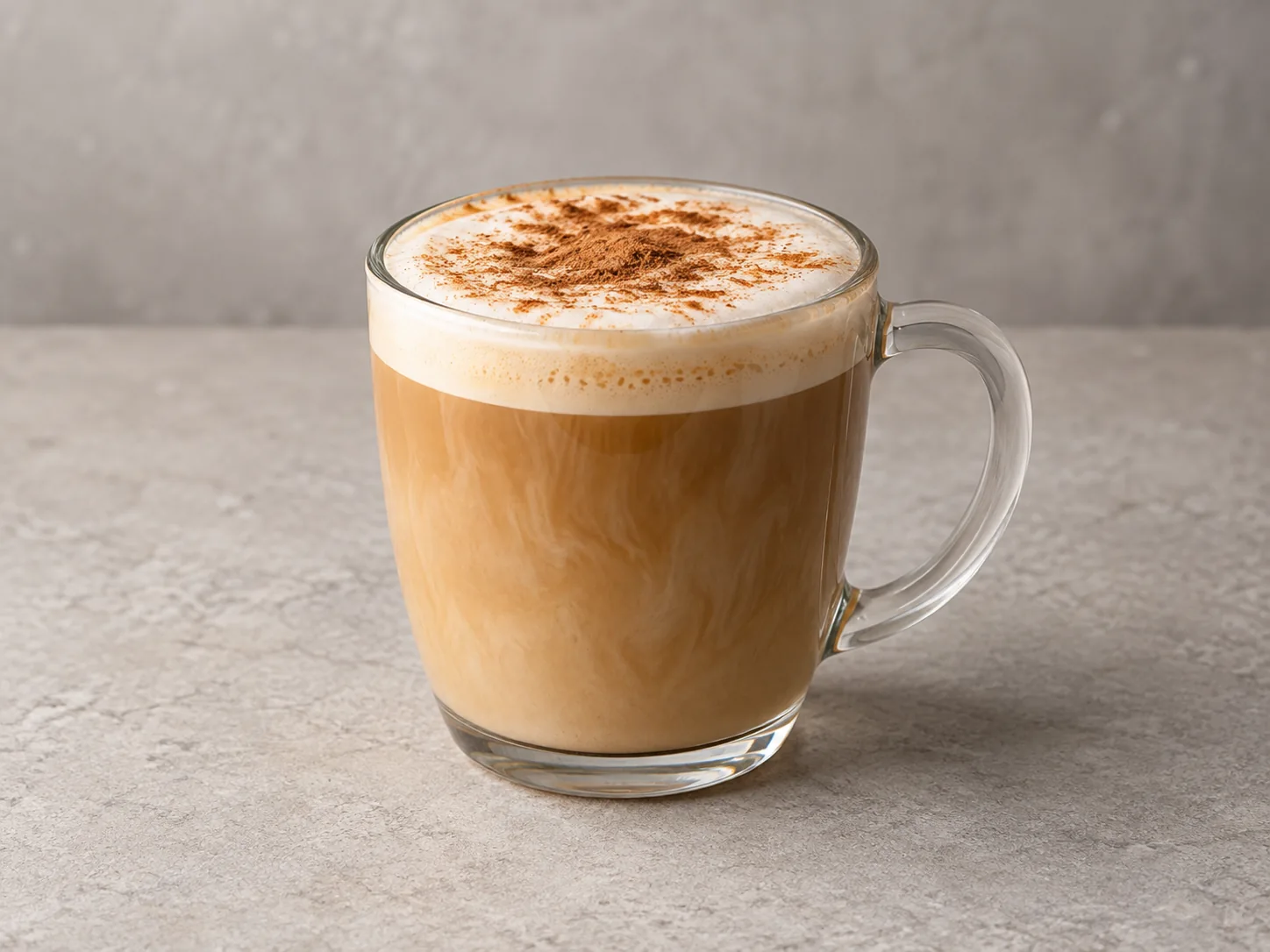 Editorial illustration of Honey Cinnamon Latte