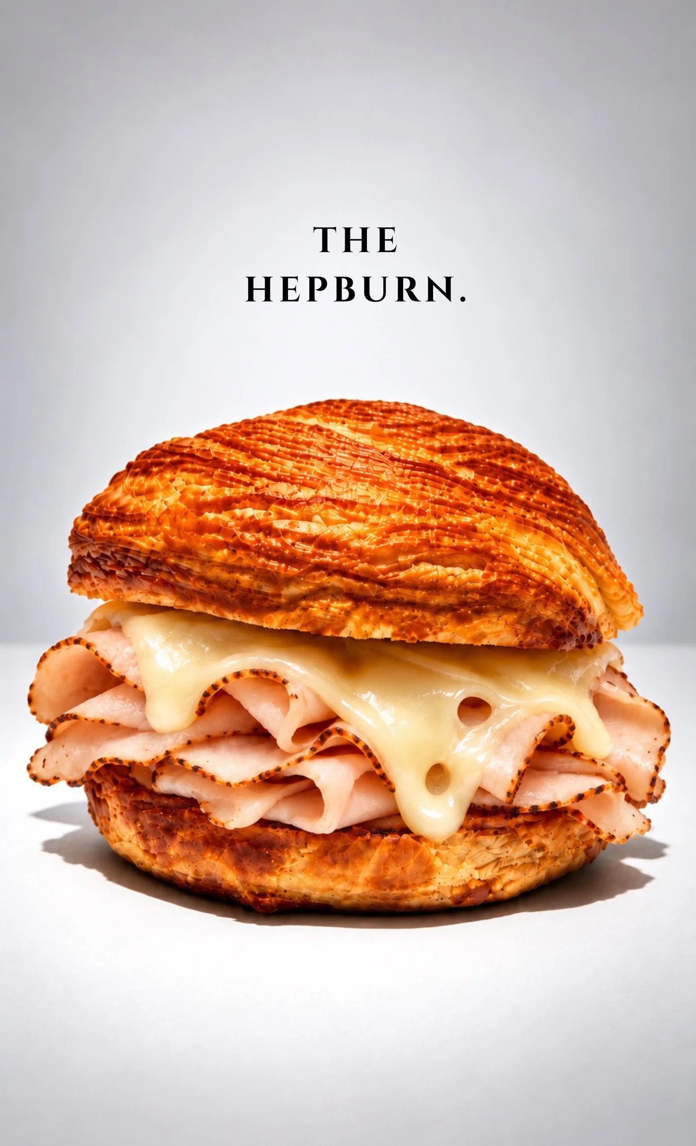 True Baristas The Hepburn breakfast sandwich with smoked turkey and Swiss