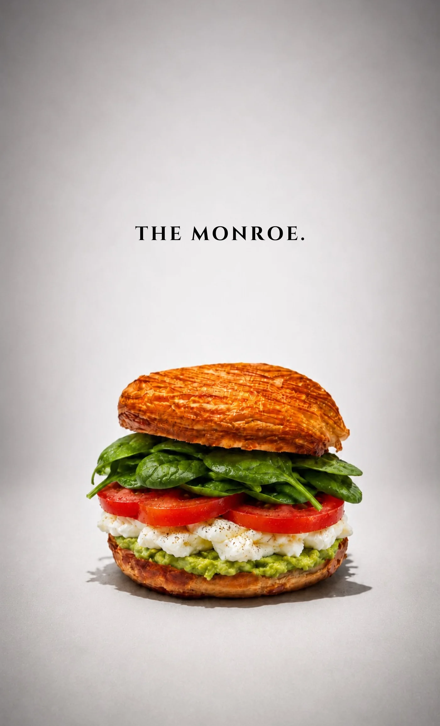 True Baristas The Monroe breakfast sandwich with avocado and egg whites